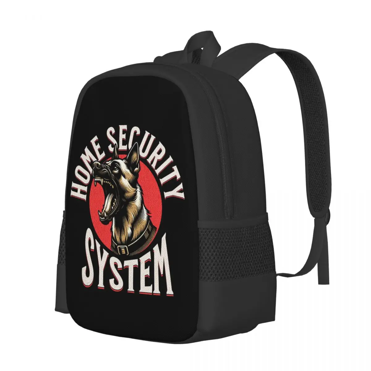 K9 Unit Malinois Belgian Shepherd Dog Student Backpack School Bag Hiking Travel Daypack for Men Women Bookbag Shoulder Bags