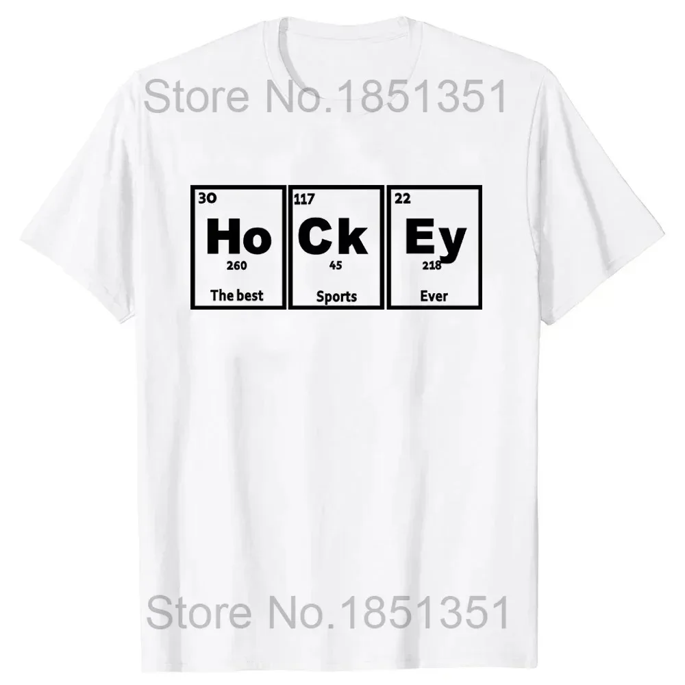 Funny Hockey Player Retro Goalkeeper O-Neck Cotton T Shirt Men Casual Short Sleeve Tees Tops Harajuku Streetwear T-shirt