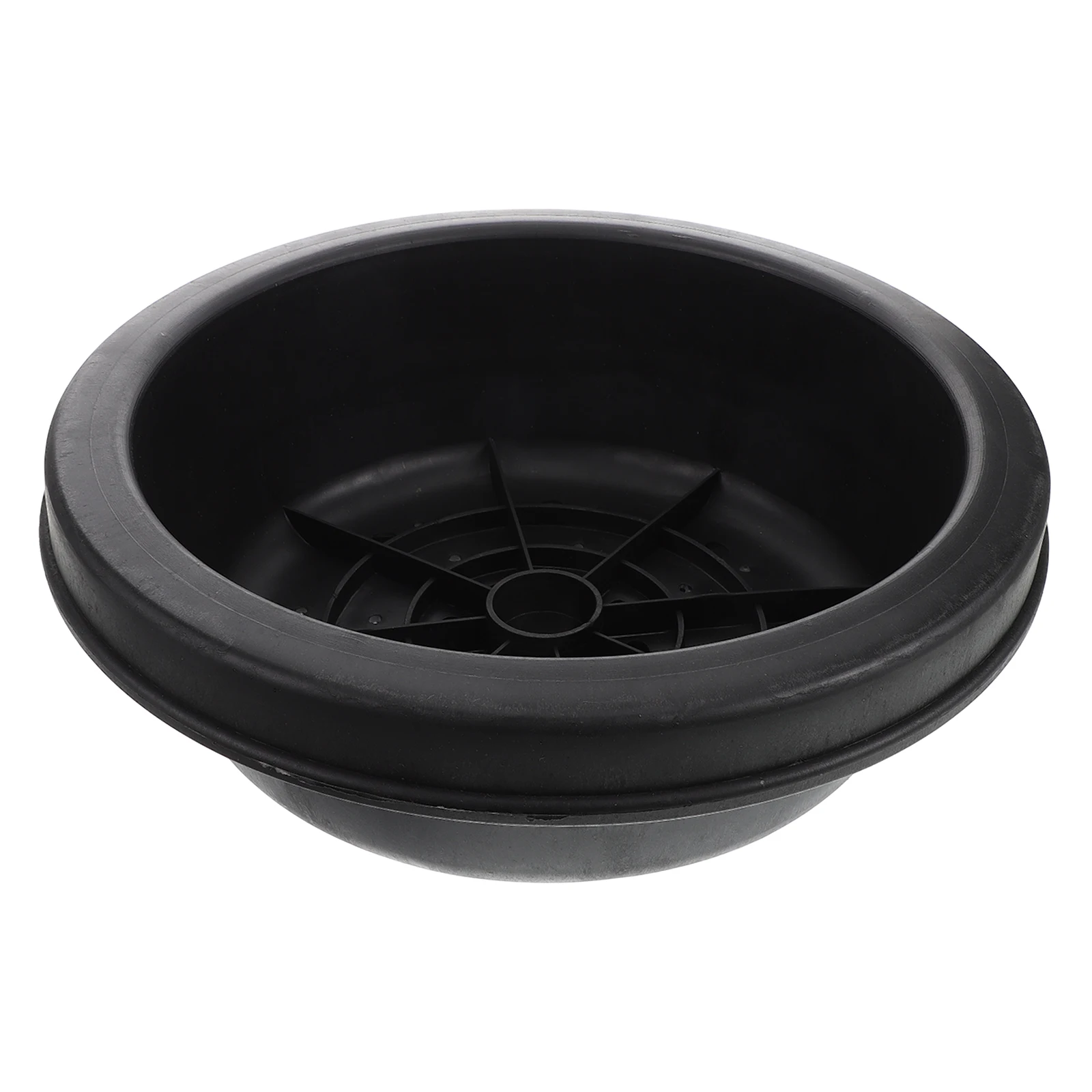 

Lasting Plastic Lawn Well Lid Circular Manhole Cover Replacement For Yard Garden Backyard Landscaping Flower Pot Decoration