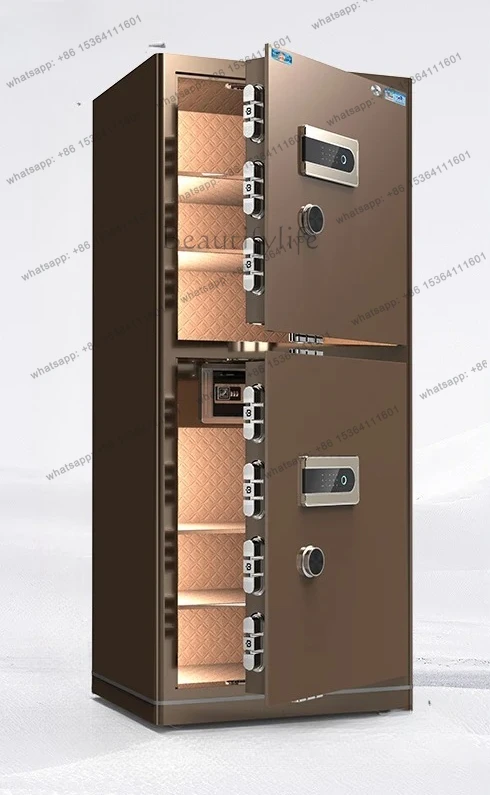 safe household all-steel anti-theft advanced fingerprint password smart safe deposit box
