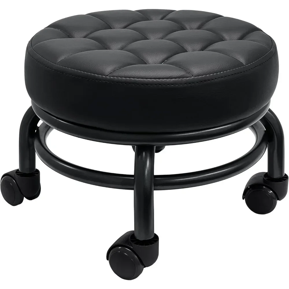 Pedicure Stoelen, 360 Graden Roterend Rollend Wiel, Comfortabel En Stevig, Laag Bij De Pedicurestoelen Op De Grond