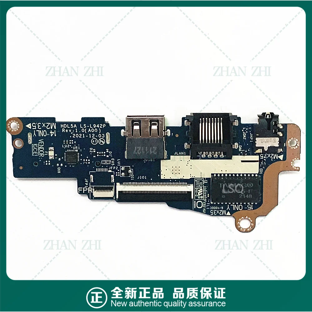 ل VOSTRO 3420 USB لوحة صغيرة ، لوحة الصوت شبكة ميناء مجلس لوحة توزيع LS-L942P