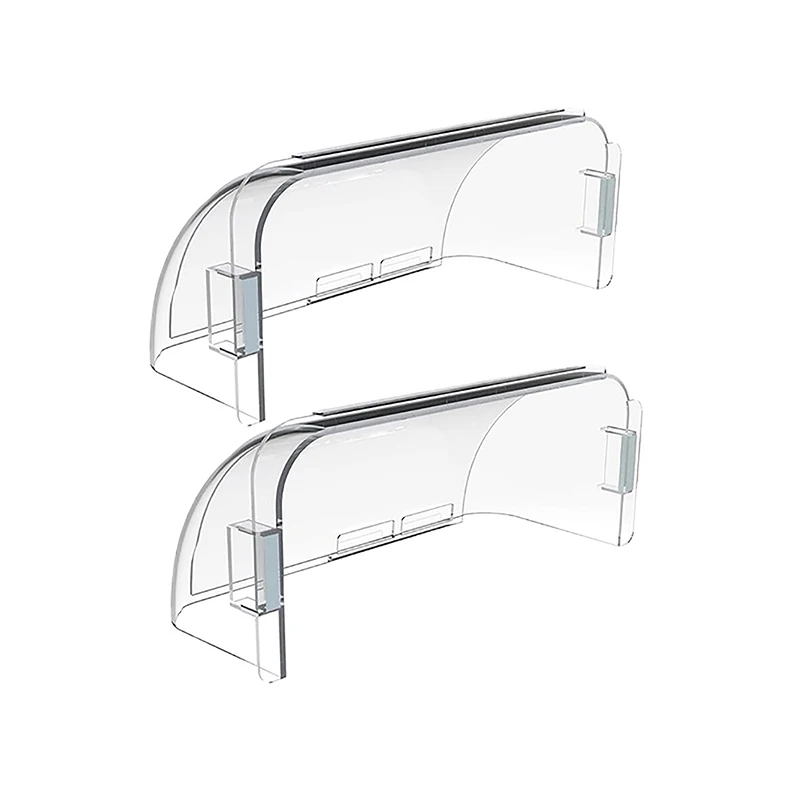 1PCS Transparent Magnetic Air Deflector Adjustable Suitable For Floor Vents，Side Walls