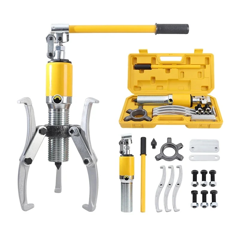 YL-15 Hydraulic Gear Puller Wheel Bearing Puller Separator Tools Adjustable Two Three Jaws Hydraulic Gear Puller