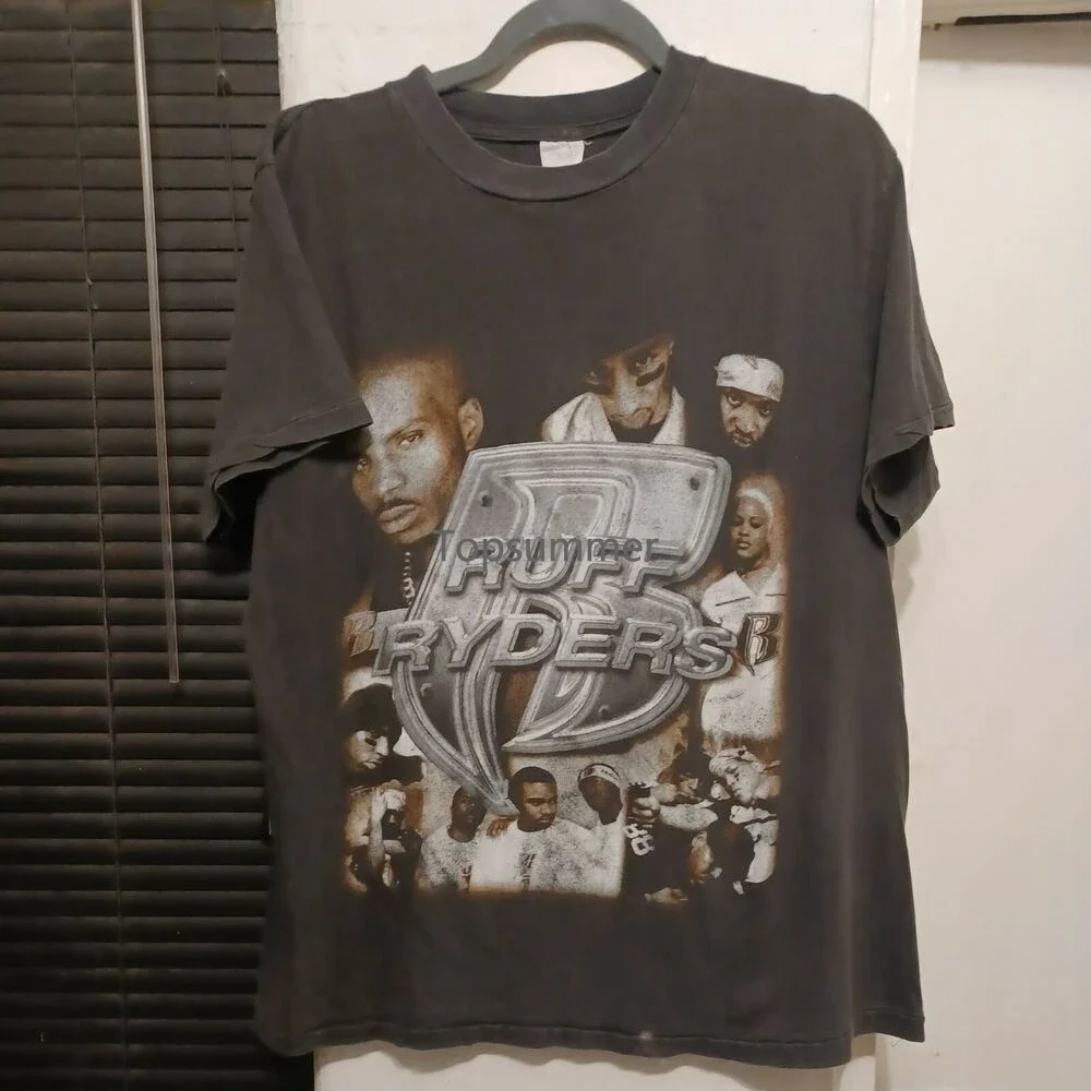 

Vintage Ruff Ryders Bootleg Rap Tee T-Shirt Men’S Xl Dmx Swizz Beatz The Lox Eve