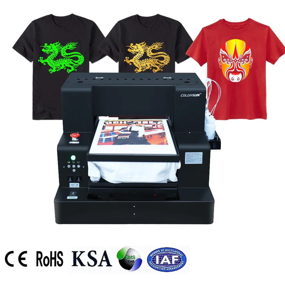 Automatic printer hot stamping machine heat transfer printing machine 2 in 1 dtf DTG printer