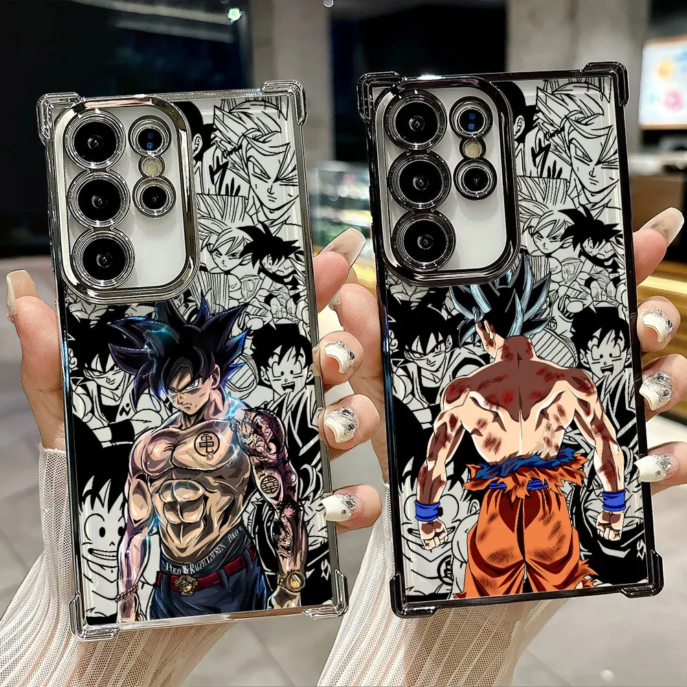 

Saiyans Goku Dragons Ball Super Funda For Samsung S26Ultra Phone Case For Galaxy S25 FE S26 S24 S23 S22 S21 Ultra S20 Plus Cover
