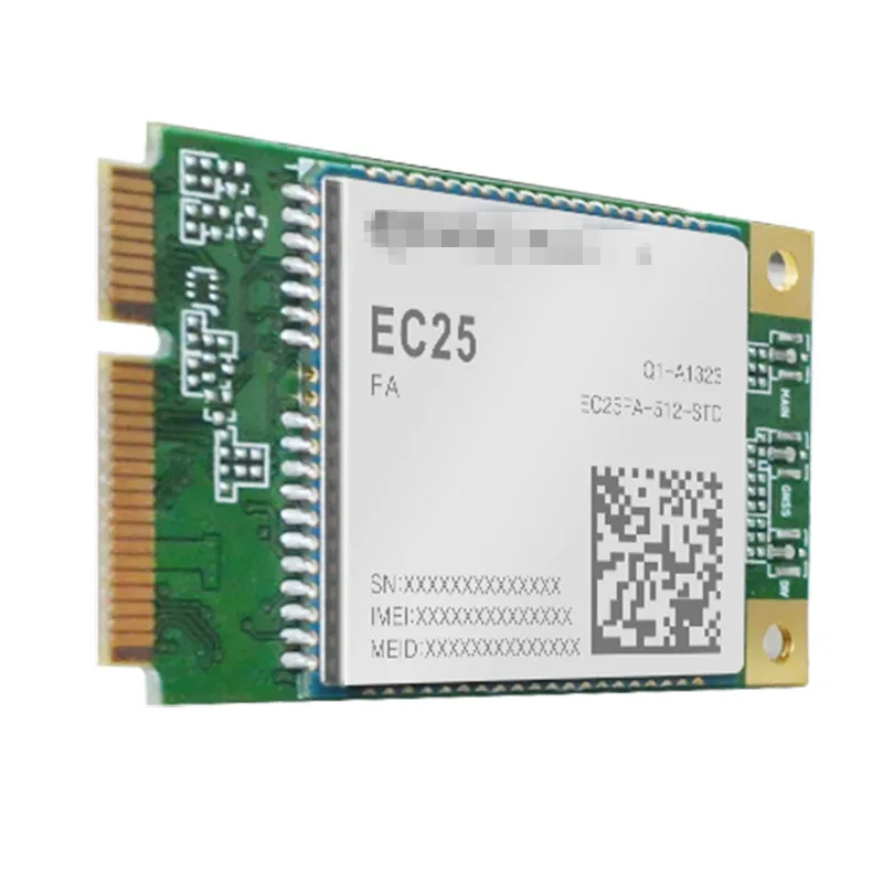 Quectel EC25-J EC25JFA-512-SJC FDD-LTE/TDD-LTD/UMTS HSPA + Mini Pcie LTE CAT4โมดูล4G สำหรับญี่ปุ่น Band b1/B3/B8/ B18/B19/B26 B41