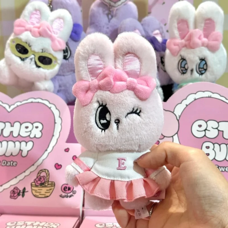 

Оригинальная коллекционная игрушка-подвеска Esther Bunny Blind Box из серии Sweet Date, милый плюшевый кукол-сюрприз для девочек, украшение для сумки