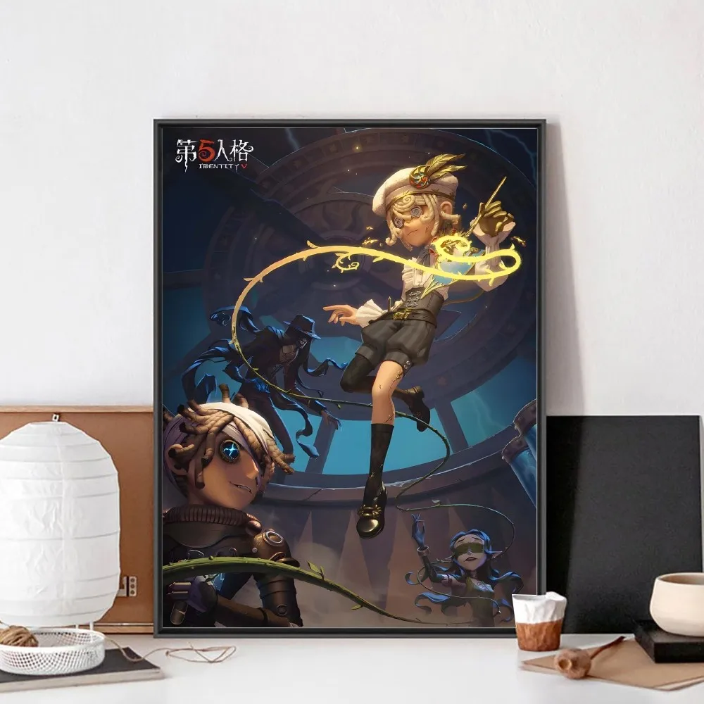 Identity V Chinese Game Poster No Framed Poster Kraft Club Bar Paper Vintage Poster Wall Art Painting Bedroom Study Stickers