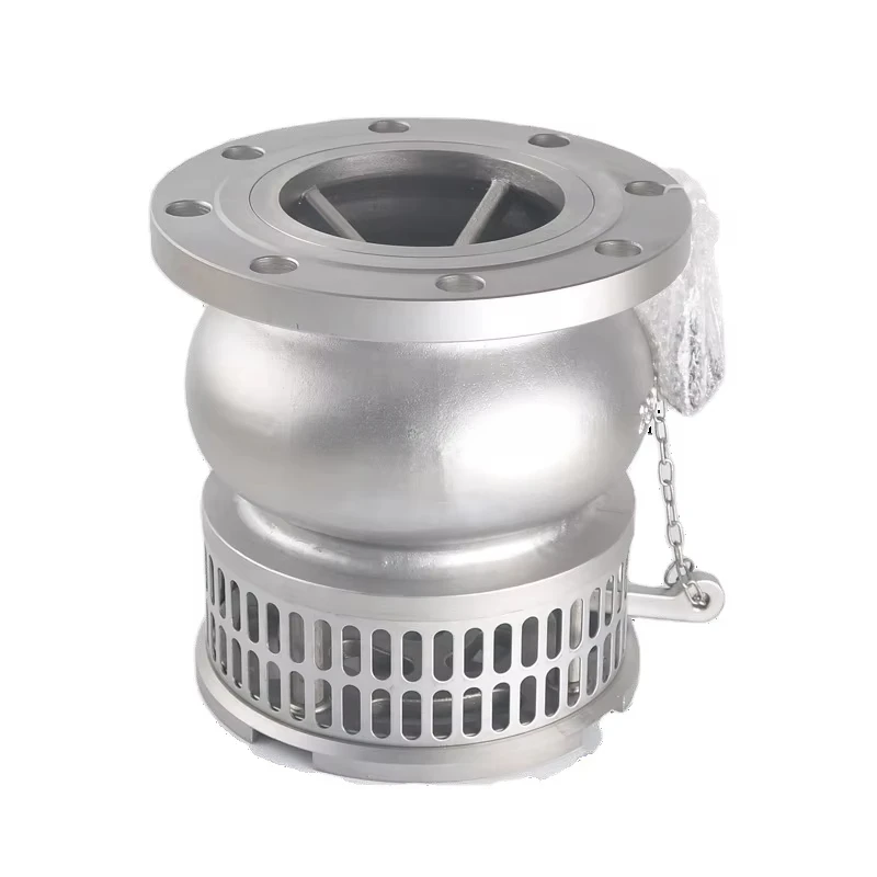 Stainless Steel Flanged Bottom Valve with Flange Class 150 Size 6 Inch Bottom Valve