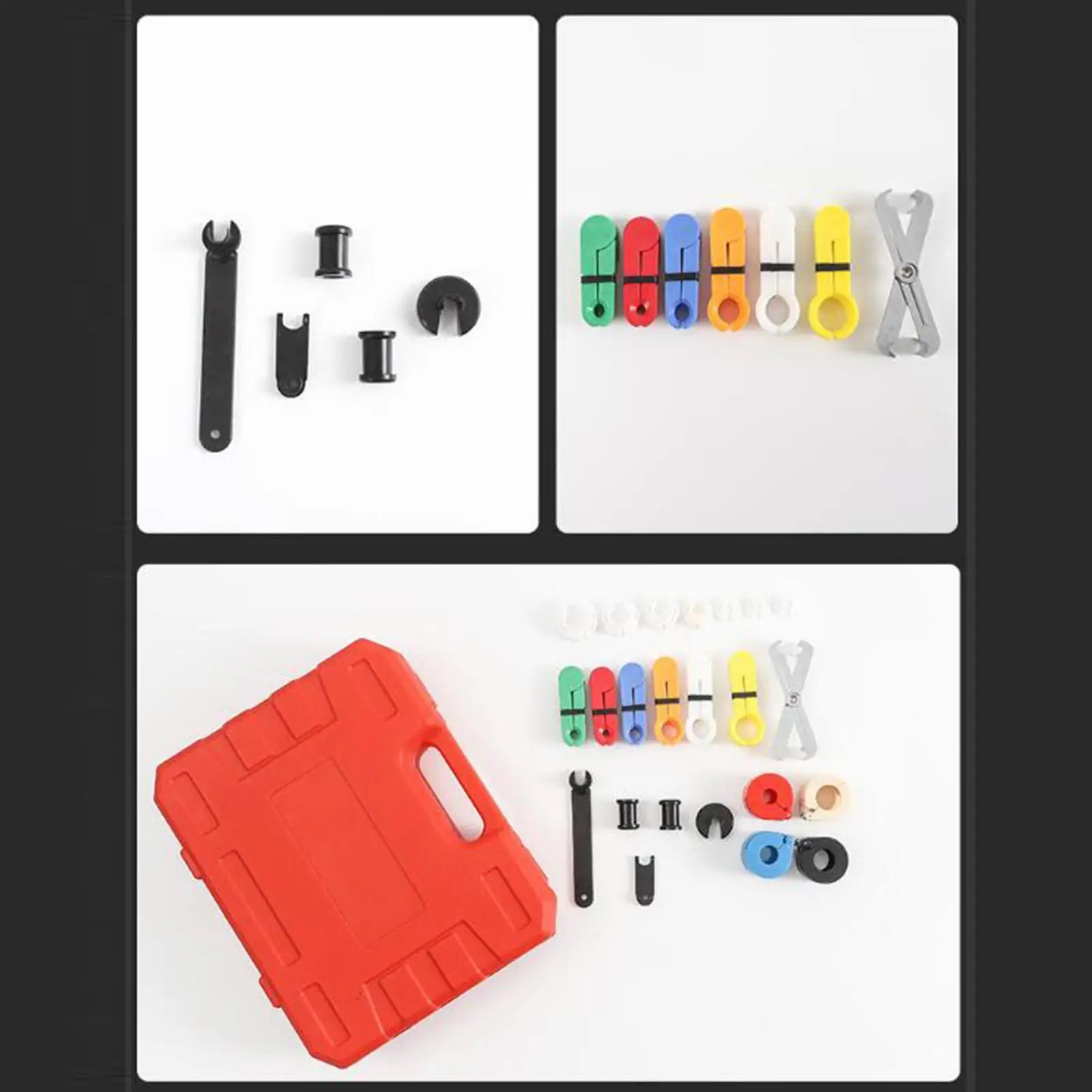 Universal Air Conditioning Line Removal Tool Set Plastic Fuel Filter Wrench for Car and Automotive Use