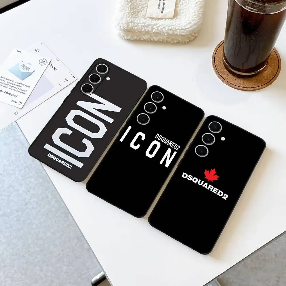 Fashion D-DSQUARED2 Phone Case For Samsung S 24 Fe 25 Ultra Plus 20 Lite 21 30 22 23 24 22 Ultra 5G Fundas