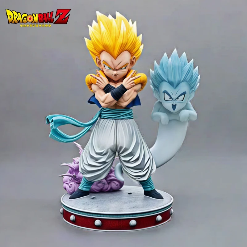 

Dragon Ball Z Super Saiyan Gotenks Ghost Kamikaze Attack Anime Action Figure GK Model Statue Collectible Ornaments Boy Toy Gifts