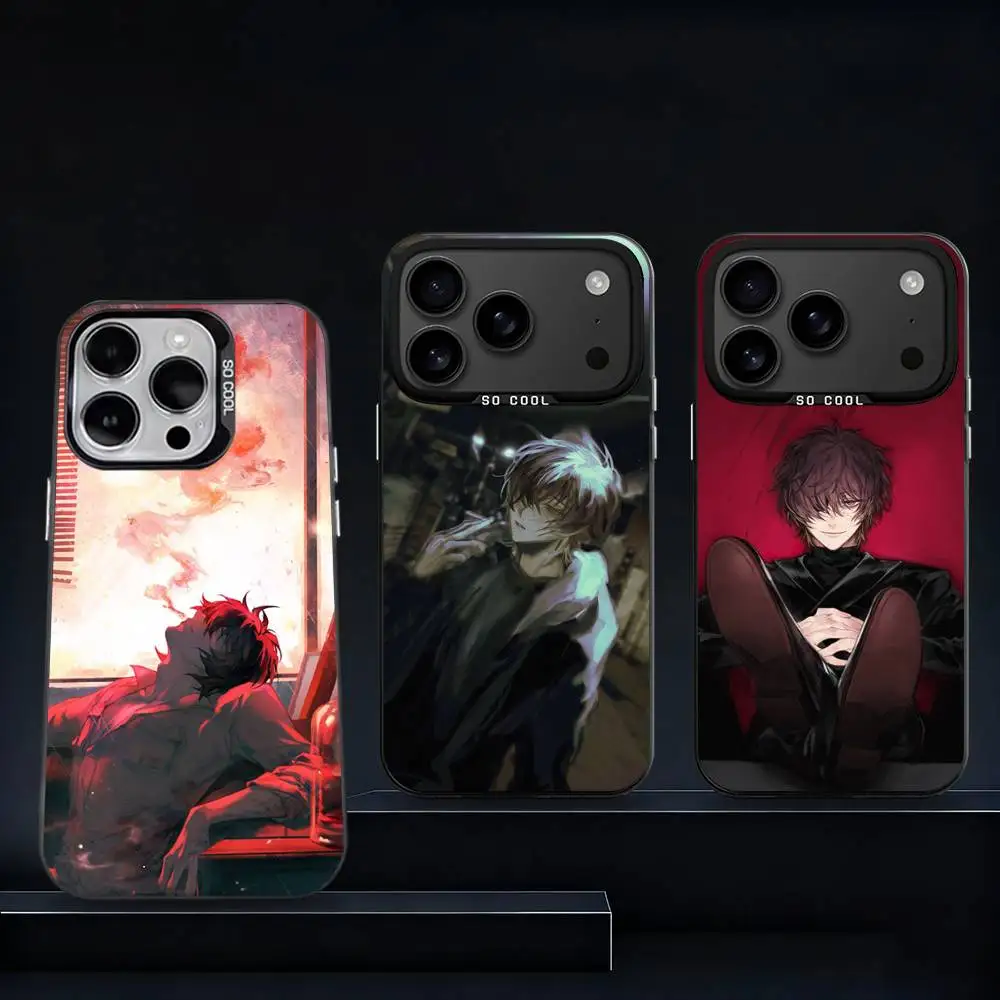 

Cool T-Towa Slow Damage For iPhone 11,12,13,14,15,16,17,Pro,Max,Plus,E,Air,Mini Phone Case IMD Matte Black