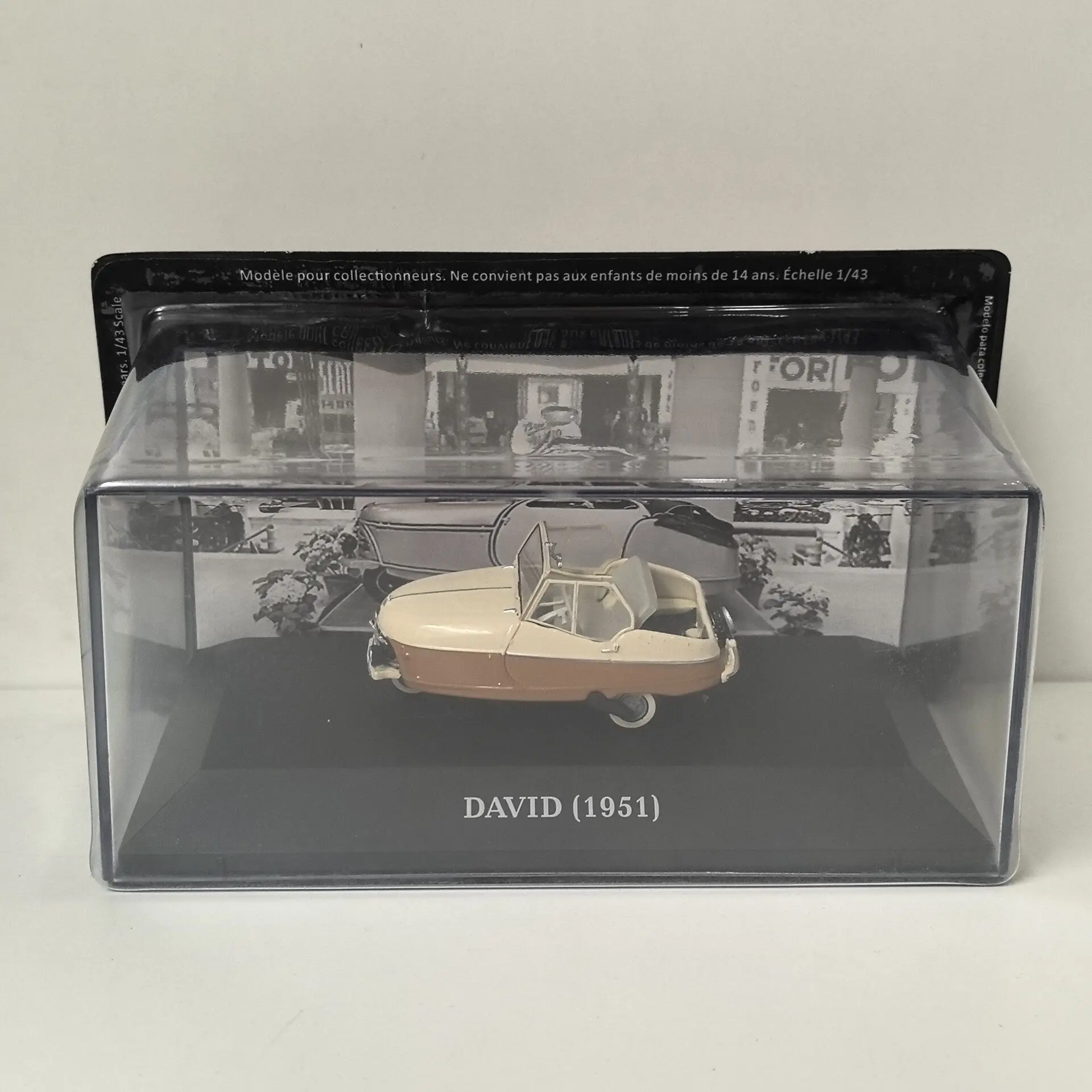 Модель автомобиля Diecast IXO 1/43 Scale DAVID 1951 Tricycle P3 из сплава