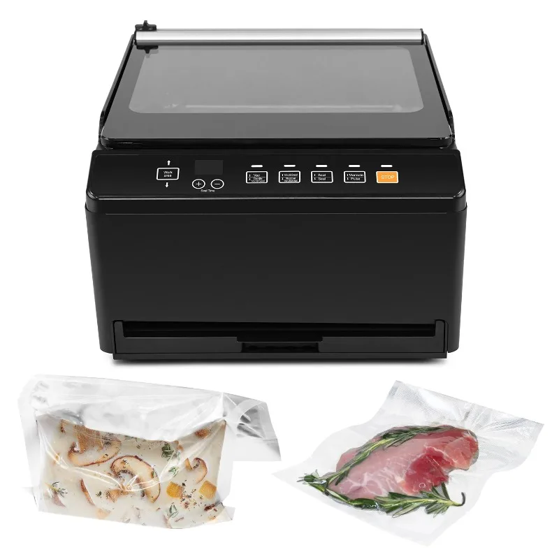 

OEM Commercial & Home Use for Chamber Food Vacuum Sealer Four Pumps Double Heat Sealing Compact for Dry/Moist/Liquid Food