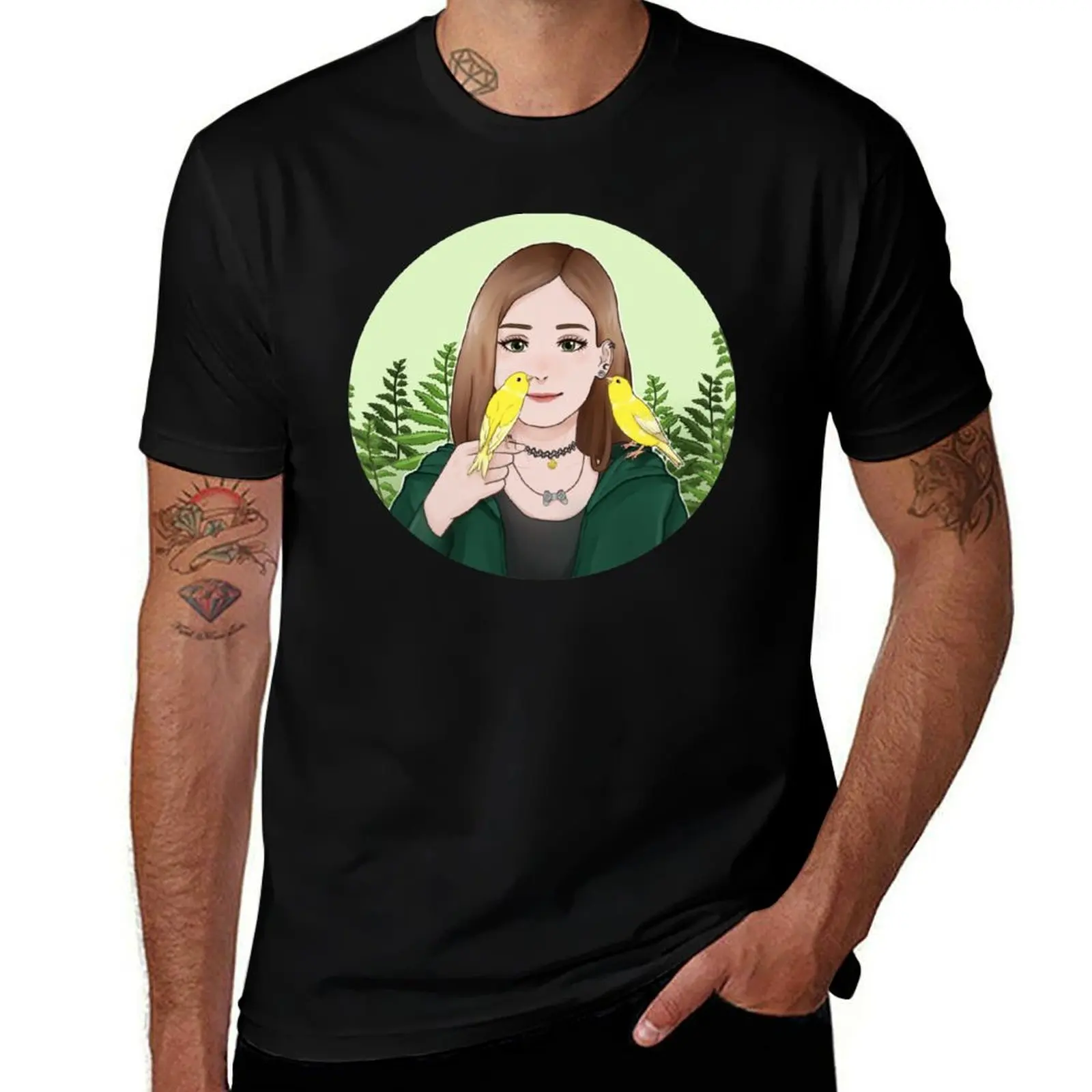 

Lemon Birbs T-Shirt anime luxury designer luxury clothing labubu fitted t shirts for men