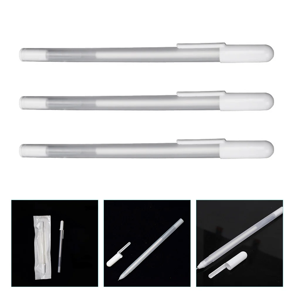 

3 Pcs Skin Marker Microblading Marking Tool Eyebrow Pencil Plastic Tattoos Position