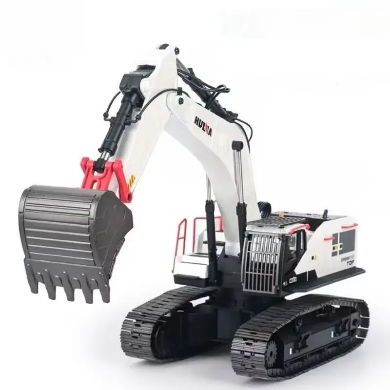 Huina 1594 全金属製リモコンショベルカー 1/14 合金製電動ヘビーデューティー22チャンネルリモコンショベルカー子供のおもちゃ