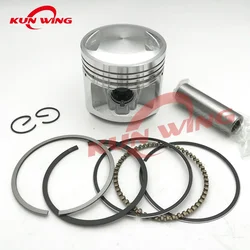 Motorcycle 56.5mm Piston Ring Kit (15mm Pin) fit for Honda CG125 CG 125 156FMI 157FMI Engine Parts