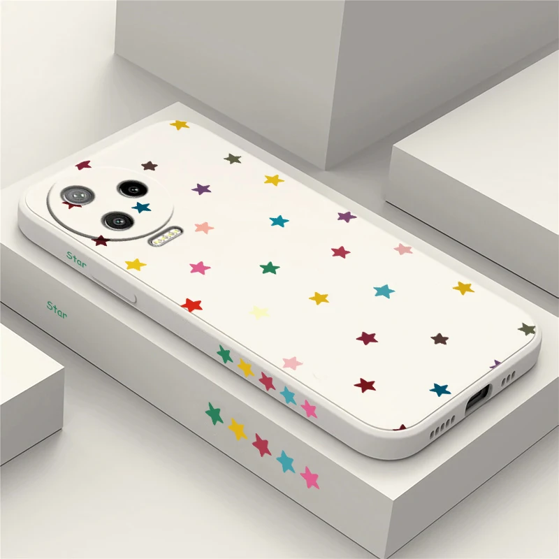 Funda protectora a prueba de golpes para teléfono Infinix Spark 30 5G 20 20C 7 10 Pro 7T 6 Go 2 2024 2021 2020, funda de silicona con patrón de estrellas