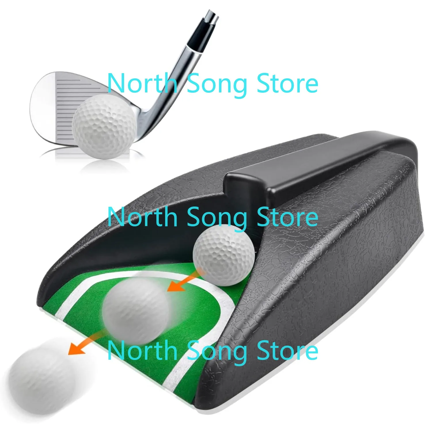 

Automatic Putting Machine - Auto Returning Golf Cup Training Aid for Indoor/Outdoor Practice