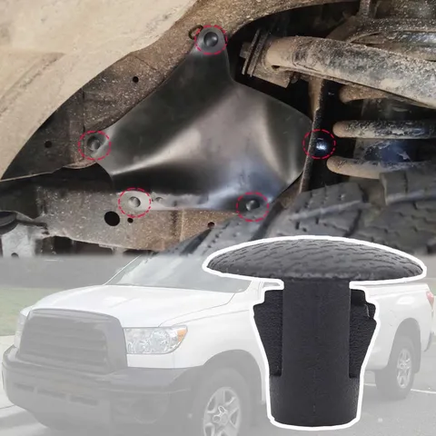 20 шт. для Toyota Tundra XK50 XK40 XK30 2000-2016 2017 2018 автомобильные брызговики, зажимы для фартука крыла, штифты, заклепки, отделка