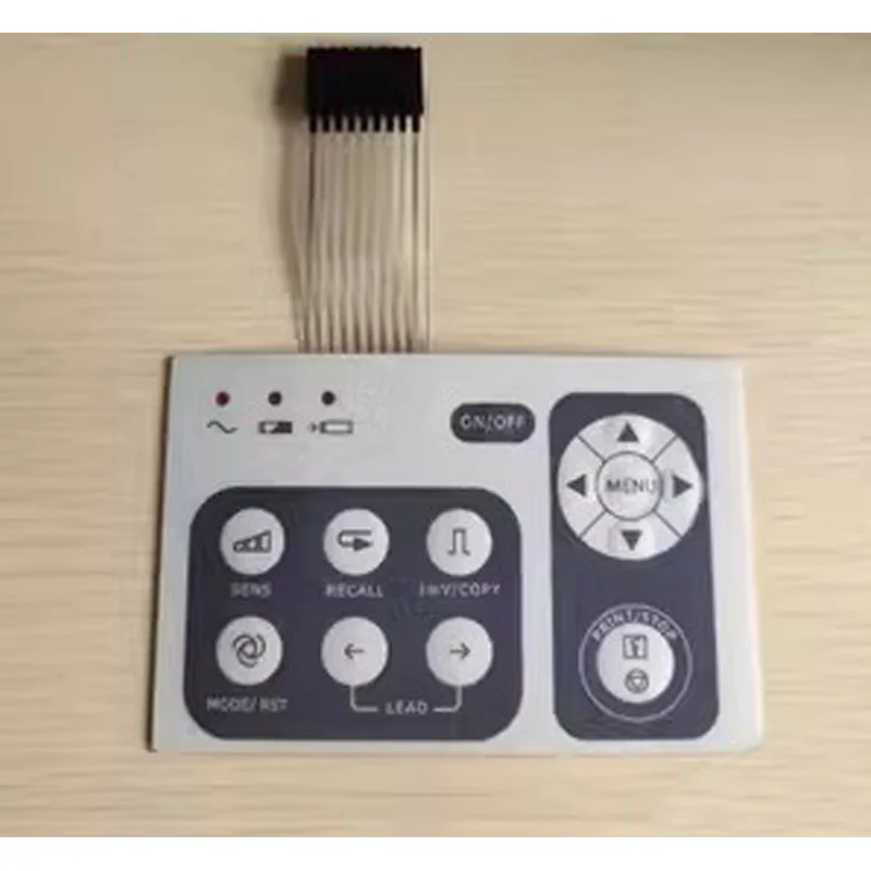 Edan SE-300B 3B 100 3 1 SE300B SE30B ECG SE100 SE3 SE1 Button Panel Keyboard Panel Key English Button Membrane