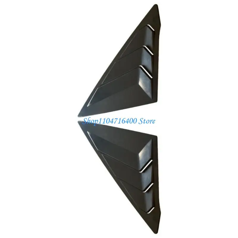 

y1gd Sun Blocking Trim for Rear Quarter Window on Compatible 2022 Sedan Vehicles
