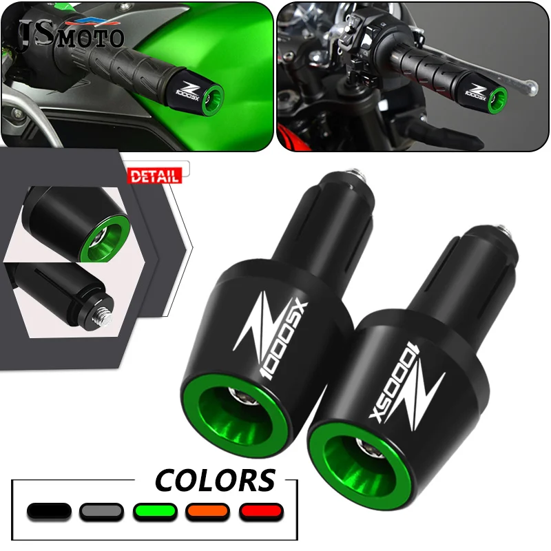 

Grips Handle bar For Z1000SX Z 1000SX z1000sx 2011-2023 2024 Motorcycle CNC Handlebar Counterweight grips Grips Bar End Plug Cap