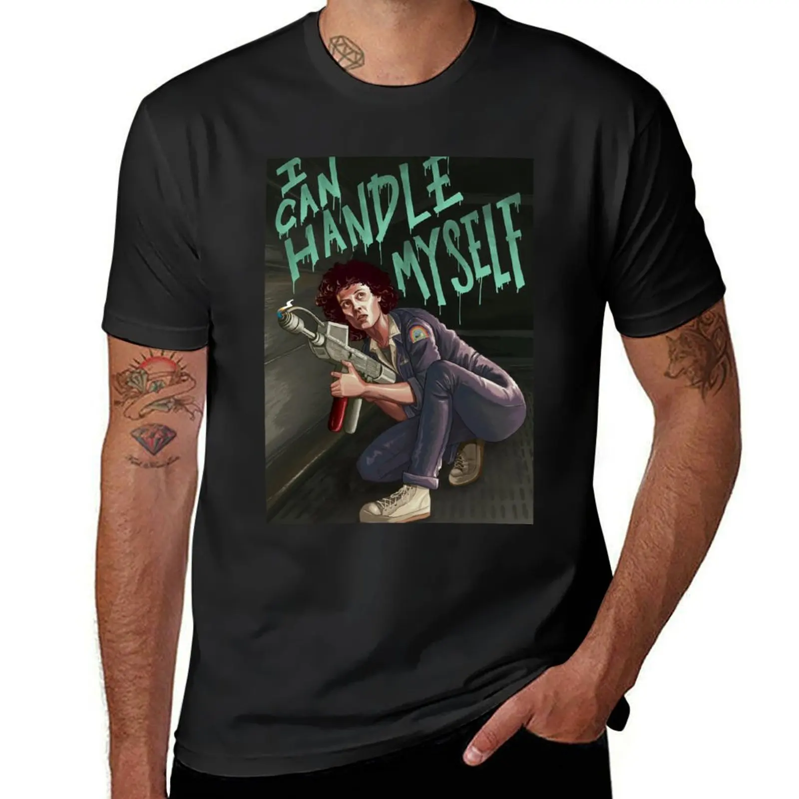 I Can Handle Myself T-Shirt hippie clothes new edition tees sweat shirts, men