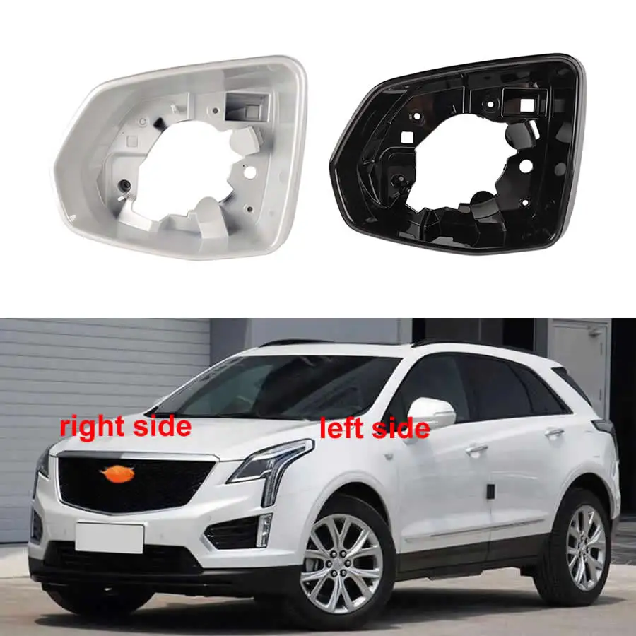 

For Cadillac XT4 XT5 XT6 Car Accessories Door Wing Mirrors Holder Rearview Mirror Trim Ring Housing Frame