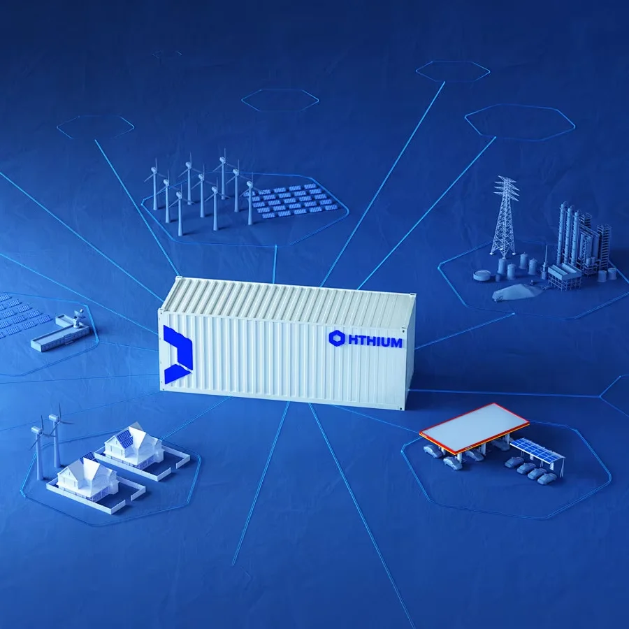 Hithium Liquid Cooling 261kWh Energy Storage Battery System Industrial Commercial ESS Solar Energy Storage Container Lifepo4