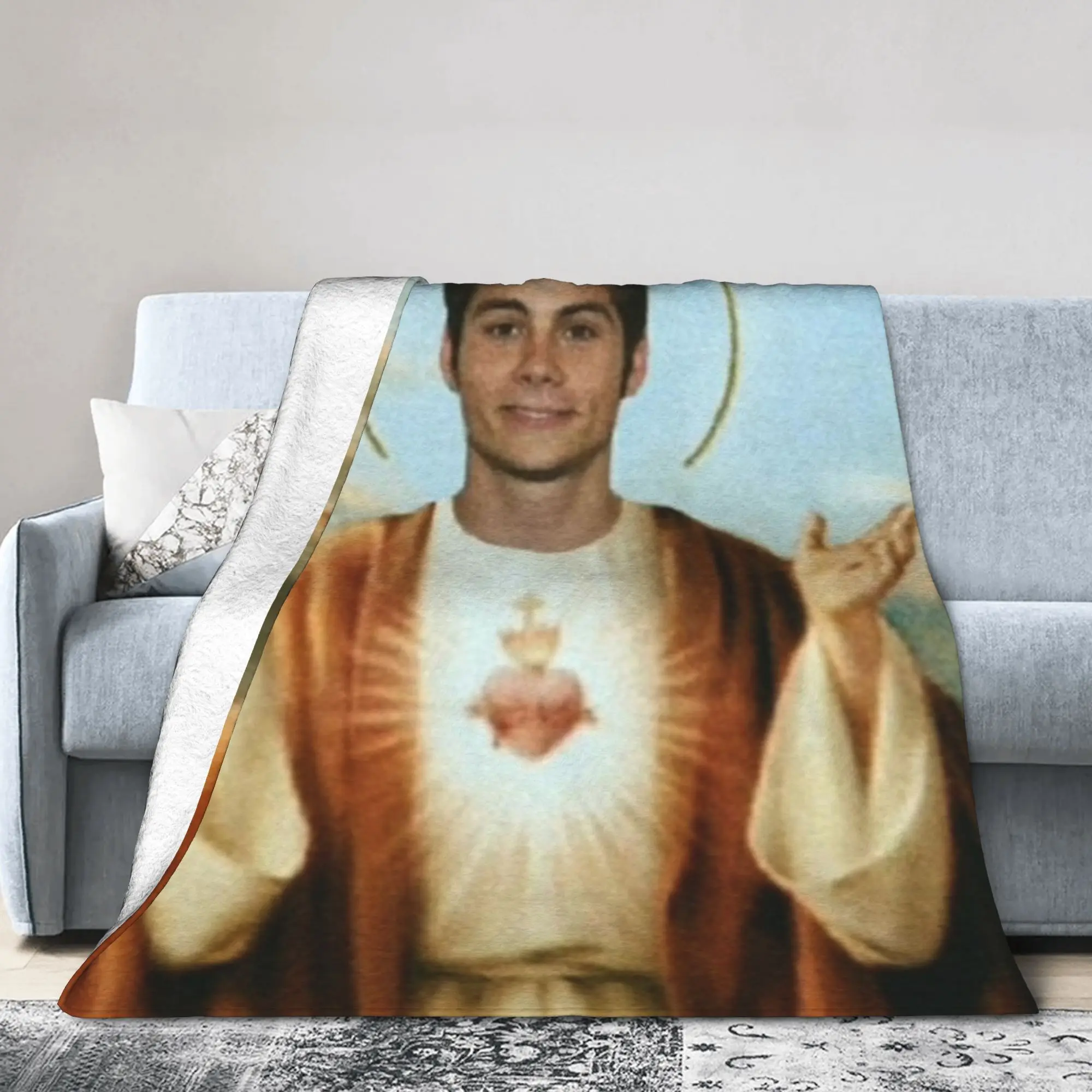 ديلان أوبراين يسوع المتاهة عداء أوبراين بطانية الصوف الشتاء المحمولة سوبر الدافئة رمي بطانية للسرير سيارة لحاف