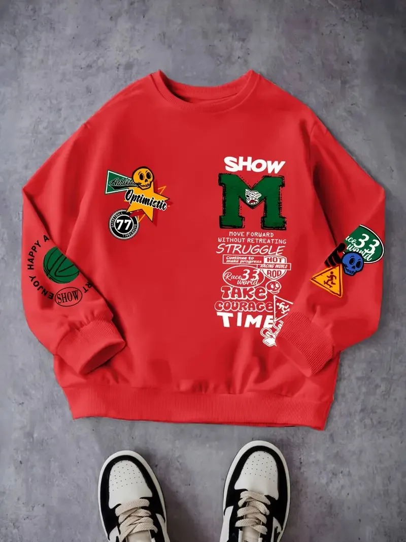 Thumbnail 4 - #26 Latest Mens Round Neck Hoodies Offers