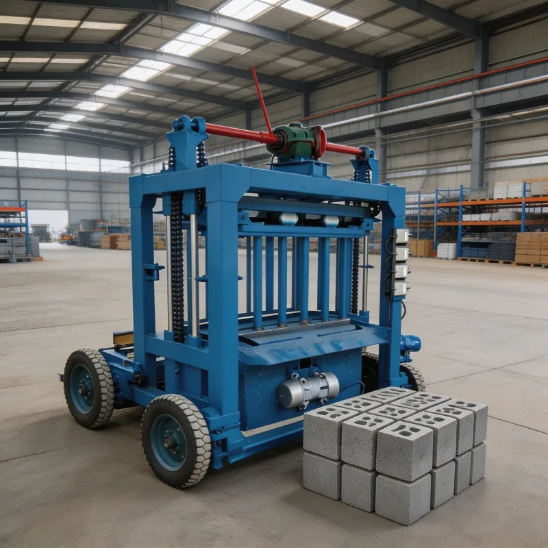 Concrete Solid Block Press Customized Mould Hydraulic System High Density for Load Bearing Wall Construction Project