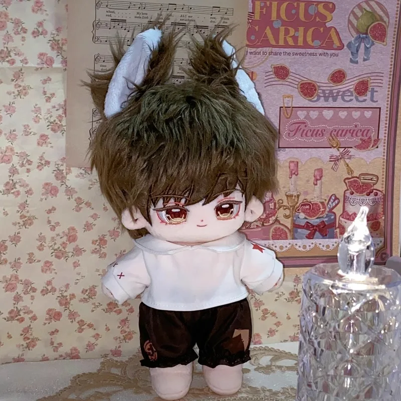 20 سنتيمتر لعبة EVOLxLOVE Gavin Kawaii تأثيري لينة القطن دمية الجسم مع آذان أنيمي تغيير دعوى بلوشي دمى أشكال الكرتون المشجعين هدية