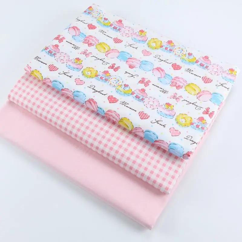 160x50cm Sweet Princess Dress Cloth Cartoon Cake Bow Printed  Girls\' Bedding Pure Cotton Diagonal