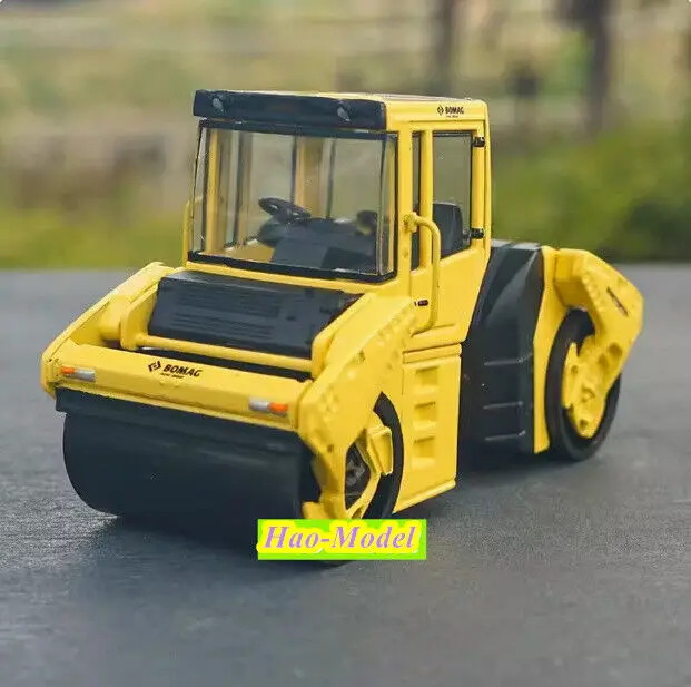 1:50 Für BOMAG BW203AD Roller Modell Legierung Diecast Jungen Kinder Spielzeug Jungen Geburtstag Geschenke Hobby Display Sammlung Ornamente Gelb