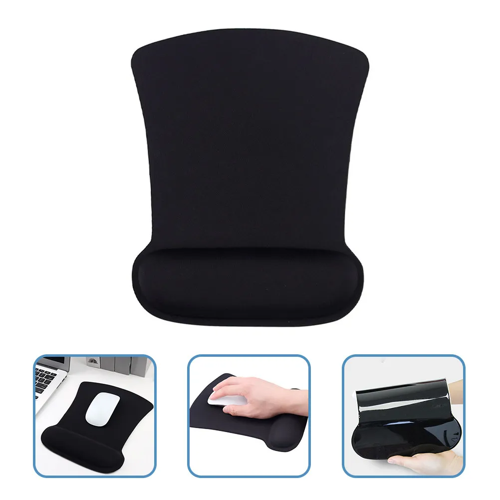 Mouse Pad Computer Thickened Wrist Rest Anti-Skid Non-Slip Office Laptop Mouse Mat Ergonomic Comfortable Support