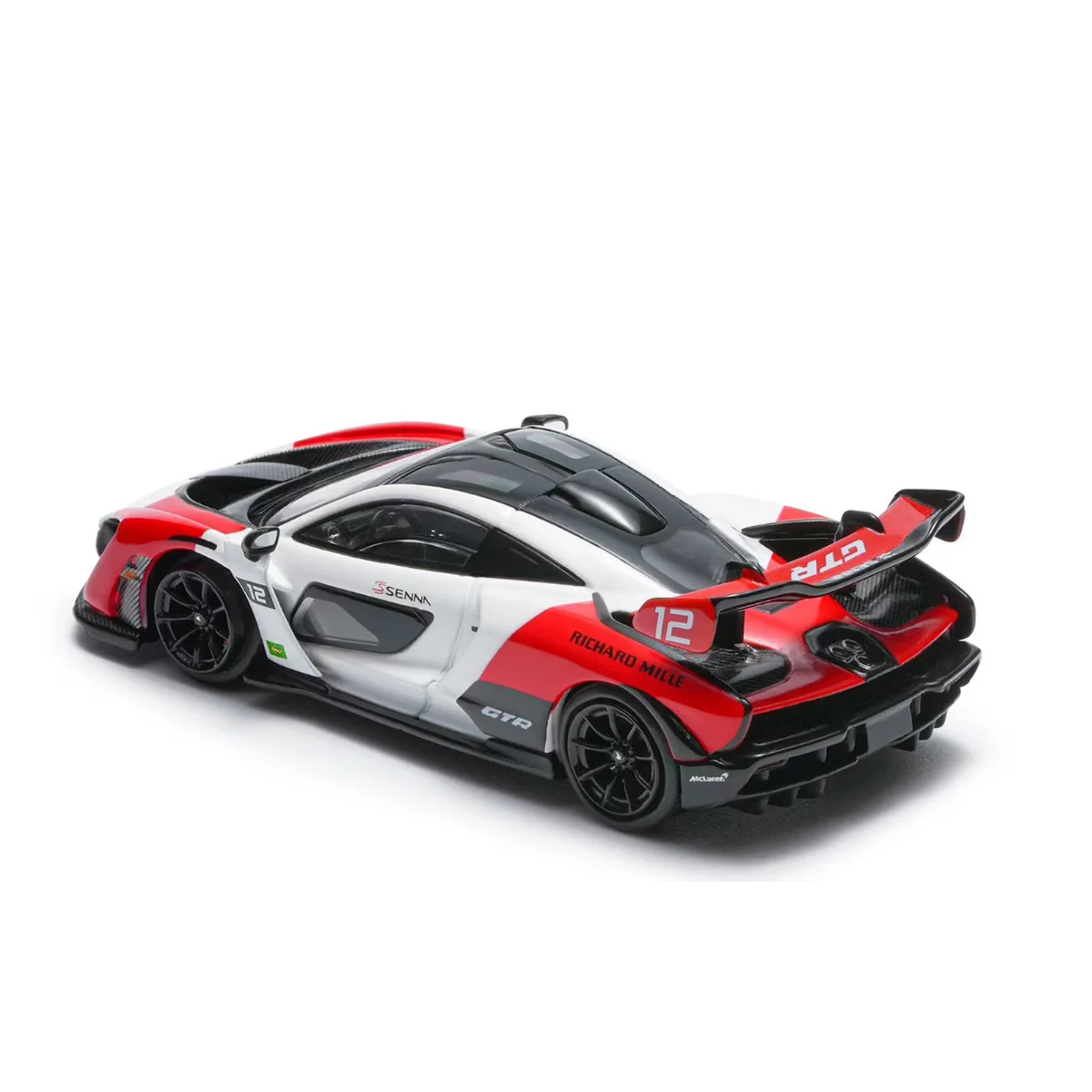 نموذج سيارة مصنوع من خليط معدني للسيارة الخارقة مقاس 1:64 ماكلارين سينا GT-R 765LT #2