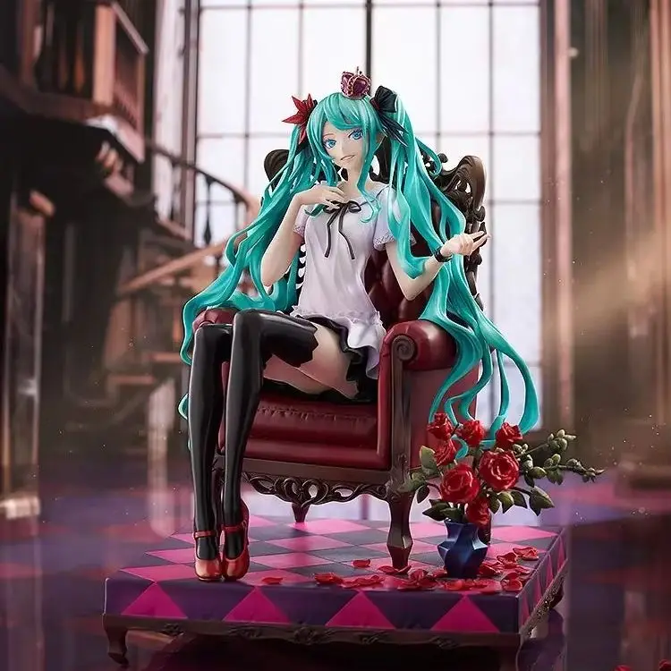 Bandai GoodSmile Hatsune Miku World Is Mine 2024 Ver Collectible Painted Complete Figure Display For Collection And Decorat Gift