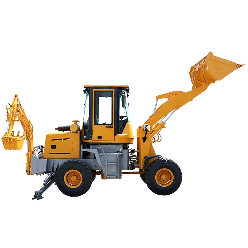 mini front end telescopic tractor backhoe loaders 4x4 price for sale traktor front wheel loader backhoe