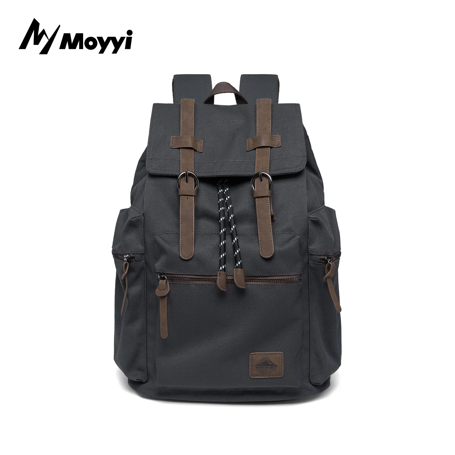 

Вместительный рюкзак для ноутбука для мужчин, водонепроницаемый дорожный рюкзак, прочный повседневный рюкзак для походов, колледжа, школы, винтажный стиль