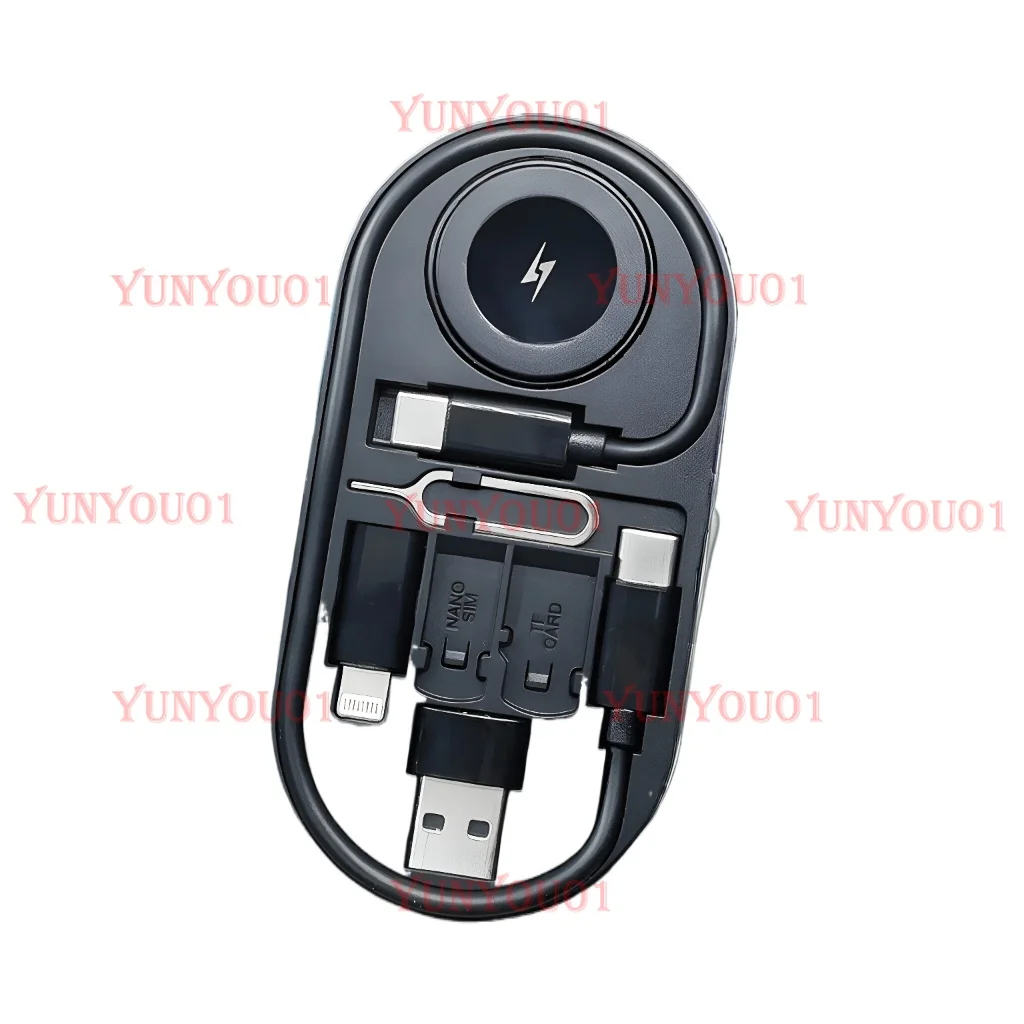 Applicable To Iwatch Apple S9 Watch Charger 2w Fast Charging S7 in One Base Wireless Magnetic Cable Bracket