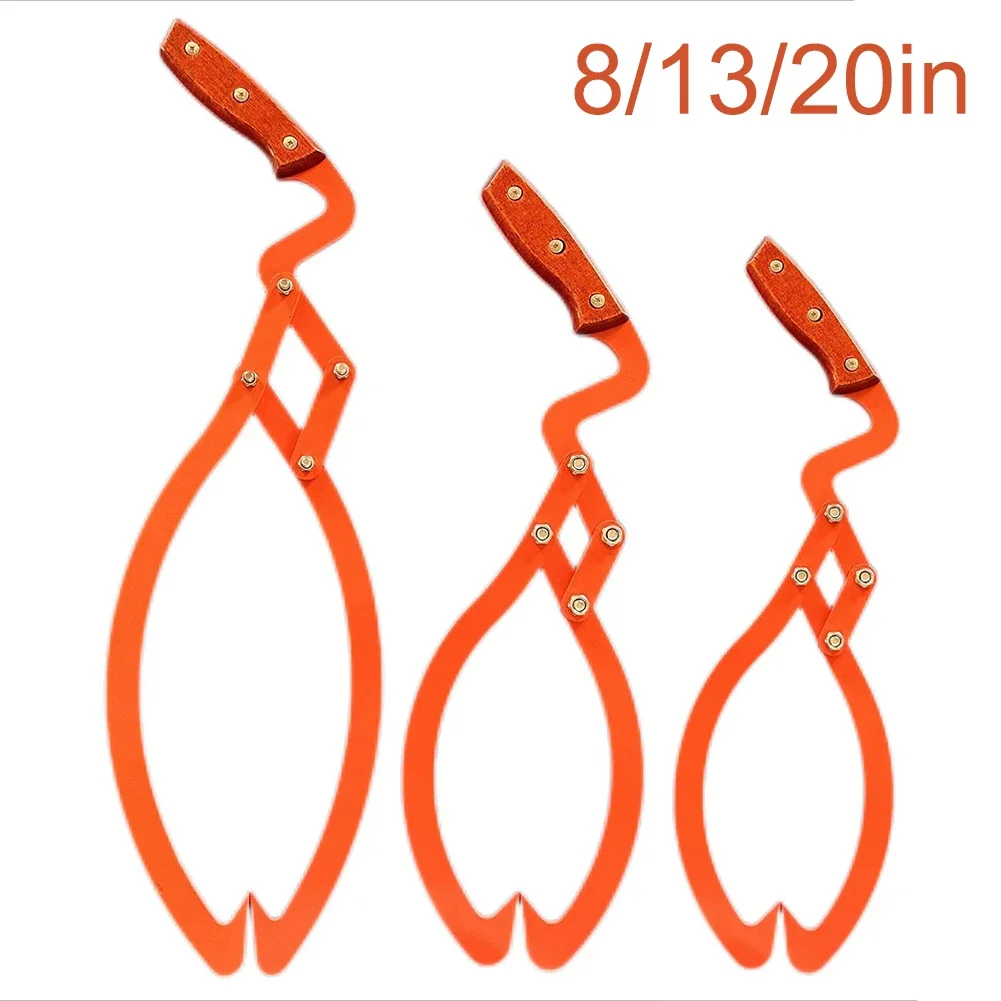 330 Lbs Capacity Heavy-Duty Log Grabber Heavy Load Transport Multipurpose Tool Outdoor Equipment For Brush Clearing