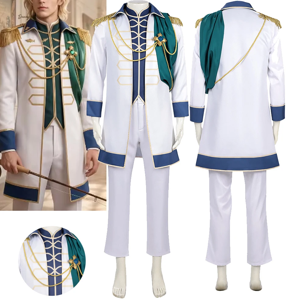 

2026 Anime Always Catch Cosplay Costume Renato di Rubini Uniform Outfit Halloween Carnival Male Disguise Performance Stage Wear