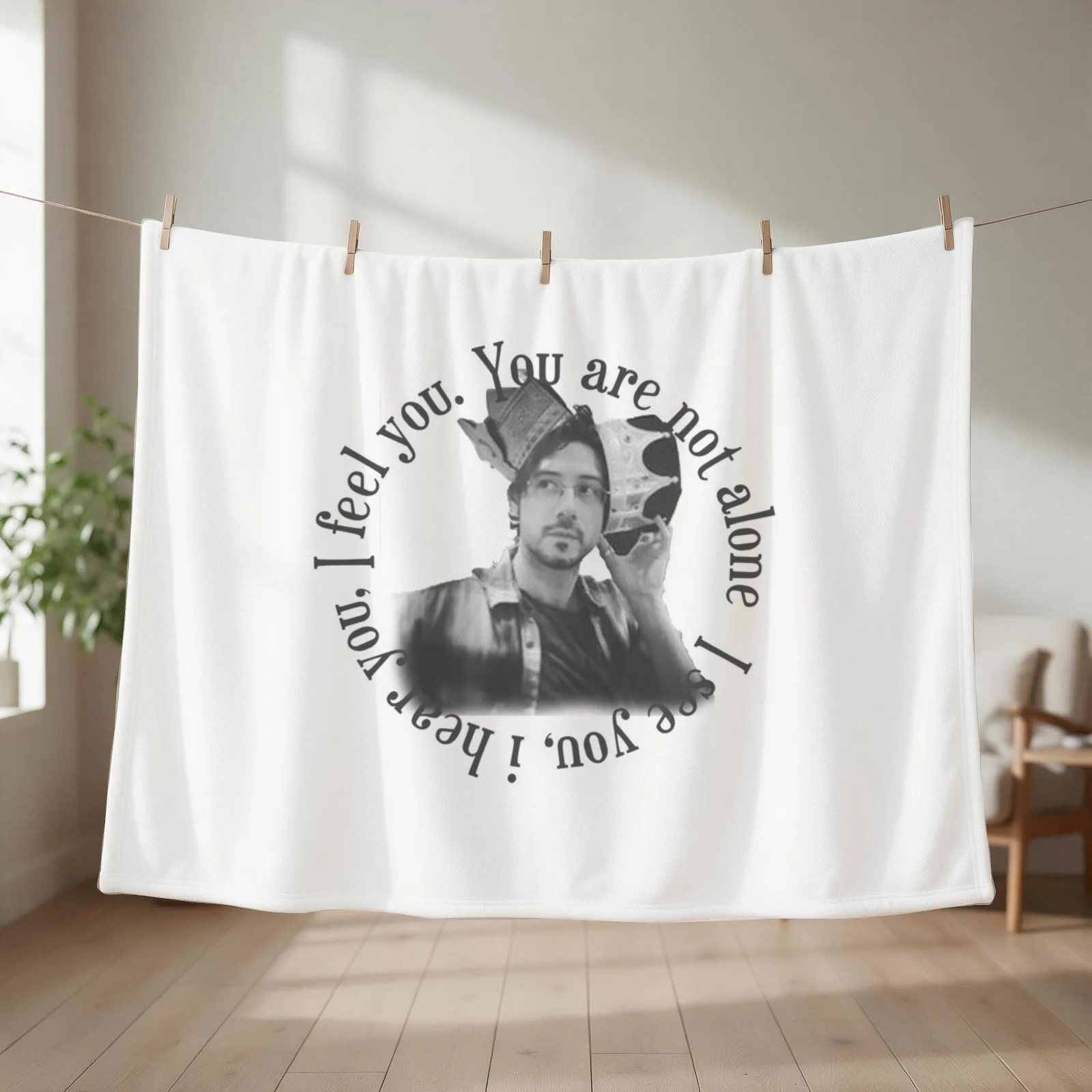 Hale Appleman Tweet of hope Throw Blanket christmas gifts warm for winter for babies Thermal Blankets