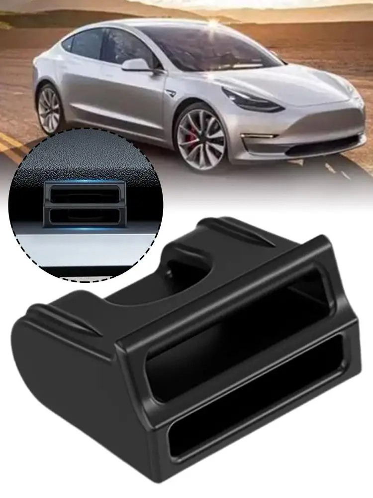 Dla Tesla Model Y Model 3 Klips do aromaterapii wylotu powietrza Dla TESLA Model3 Samochód elektryczny ModelY Wewnętrzny klips samochodowy Akcesoria — zdjęcie 2